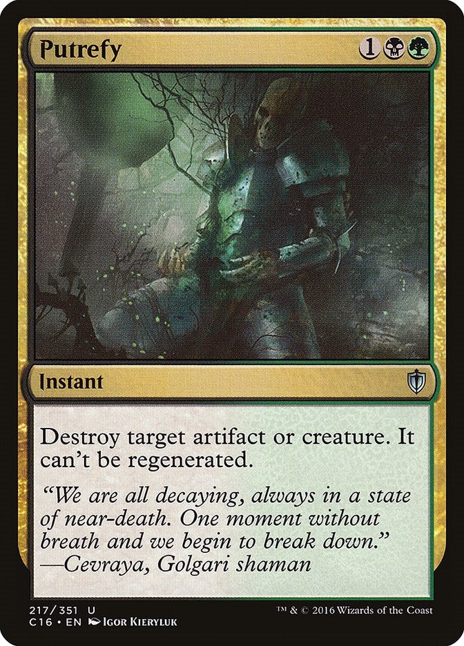 Putrefy (217) [C16] - MTG Single