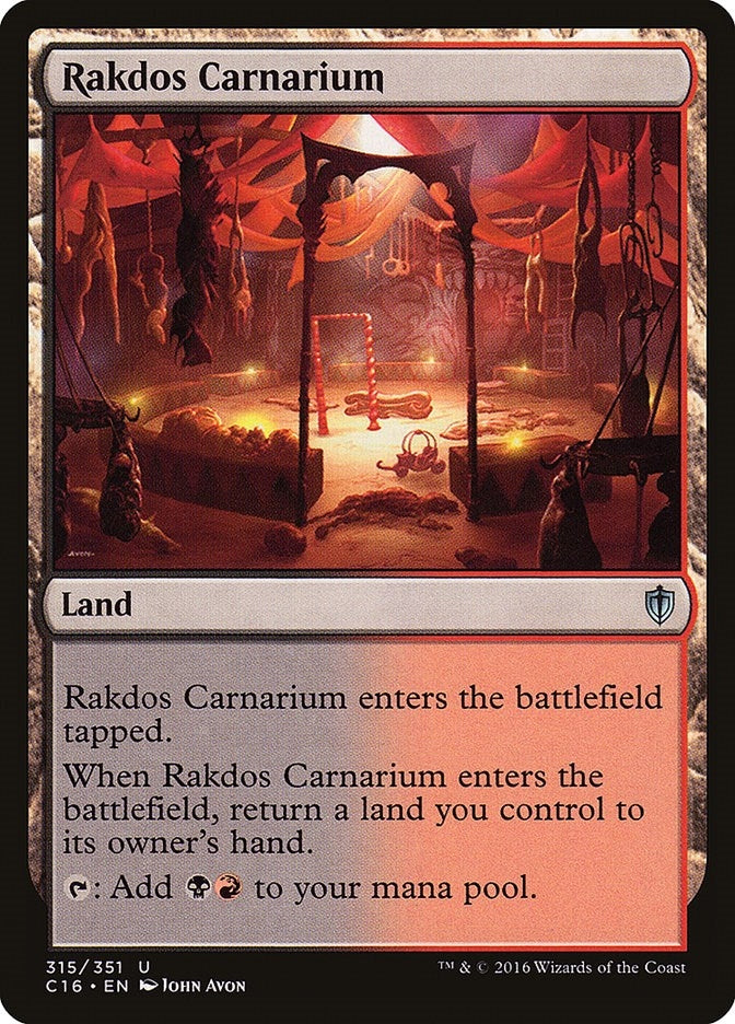 Rakdos Carnarium (315) [C16] - MTG Single