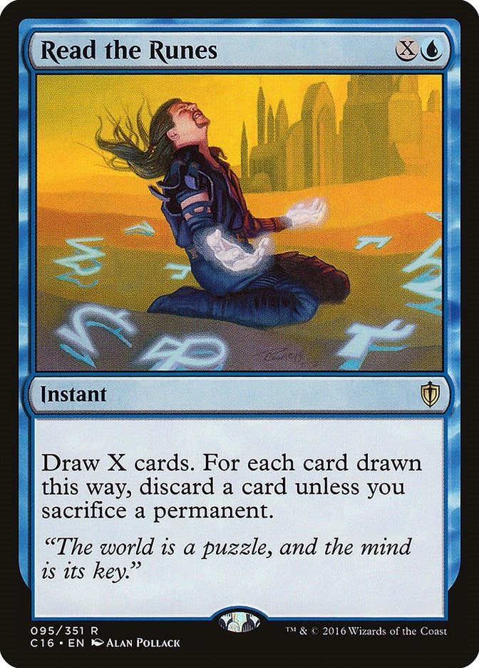 Read the Runes (95) [C16] - MTG Single