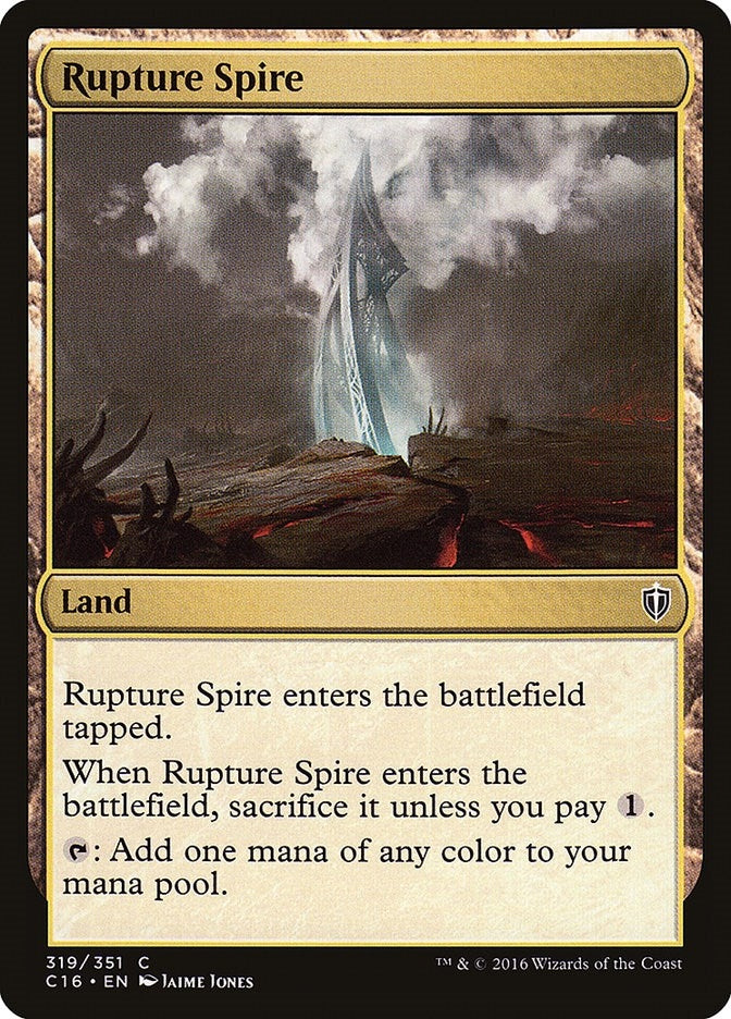 Rupture Spire (319) [C16] - MTG Single