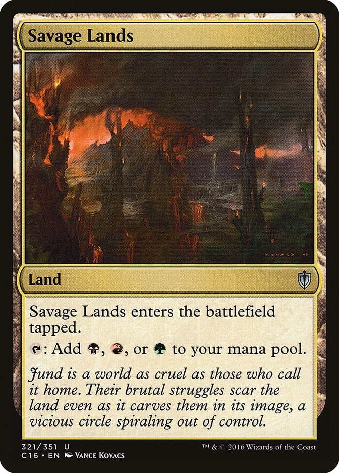 Savage Lands (321) [C16] - MTG Single