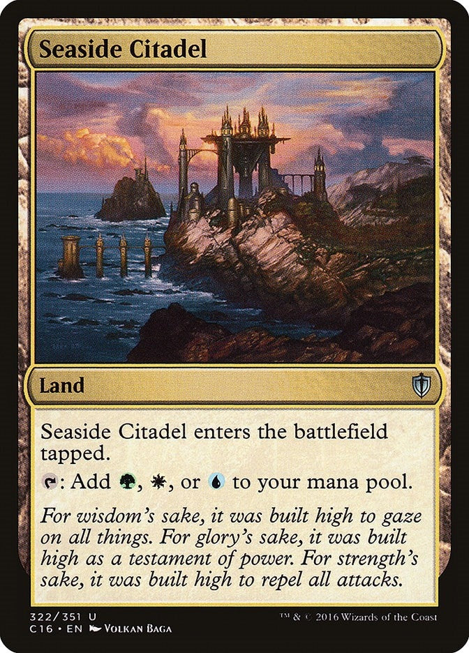 Seaside Citadel (322) [C16] - MTG Single