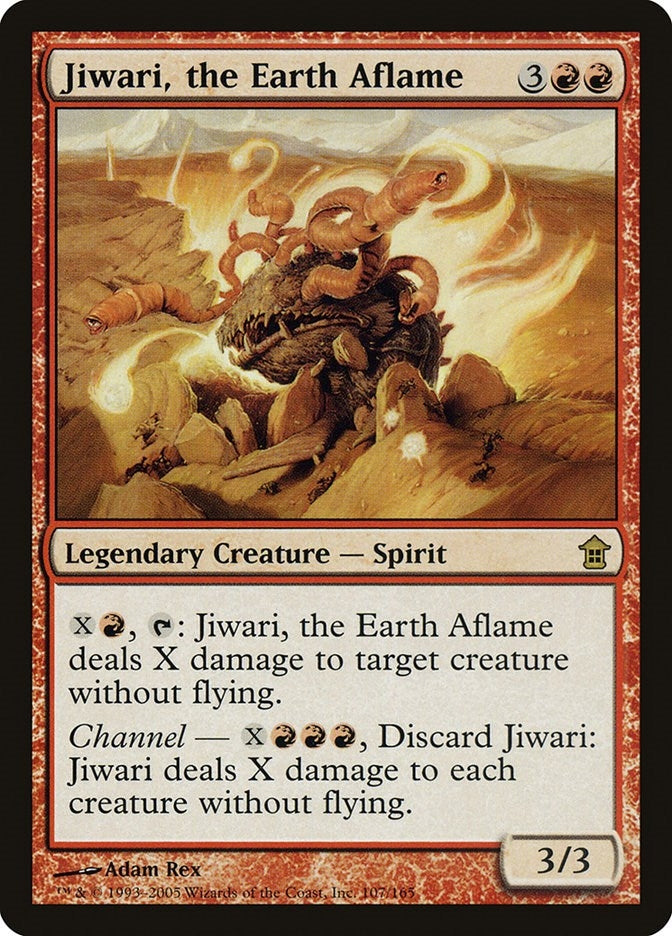 Jiwari the Earth Aflame (107) [SOK] - MTG Single