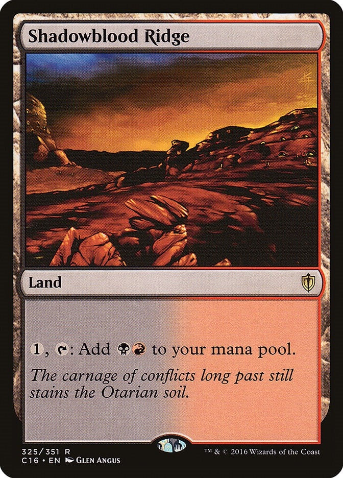 Shadowblood Ridge (325) [C16] - MTG Single