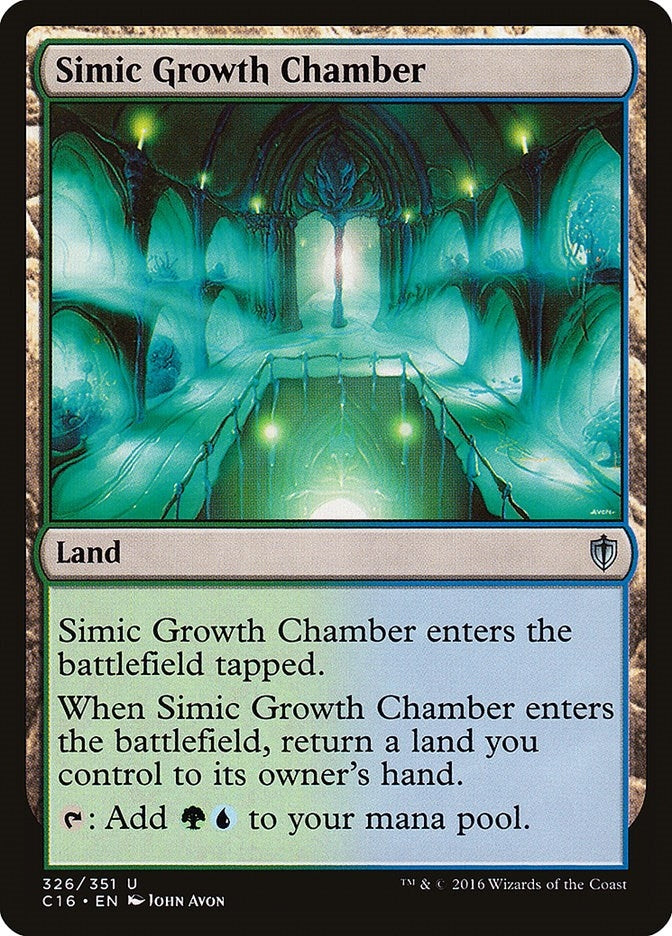 Simic Growth Chamber (326) [C16] - MTG Single