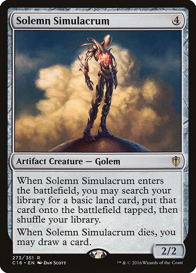 Solemn Simulacrum (273) [C16] - MTG Single
