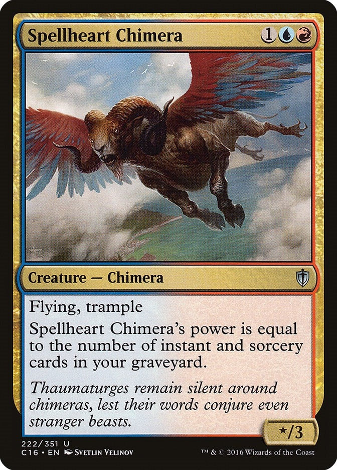 Spellheart Chimera (222) [C16] - MTG Single