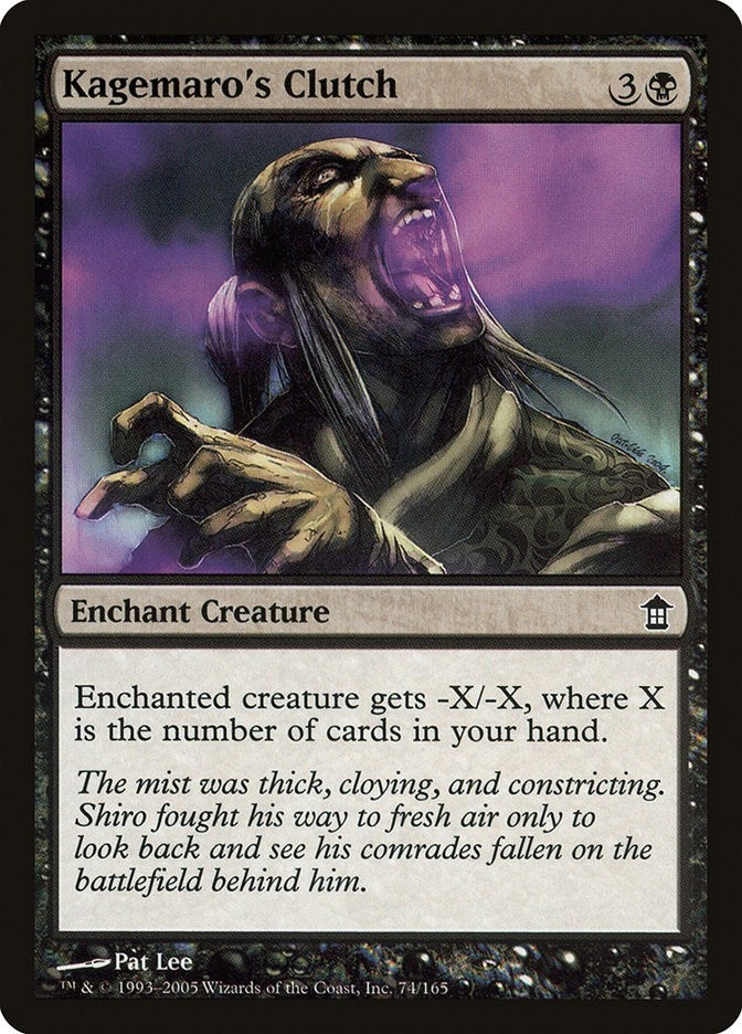 Kagemaro’s Clutch (74) [SOK] - MTG Single