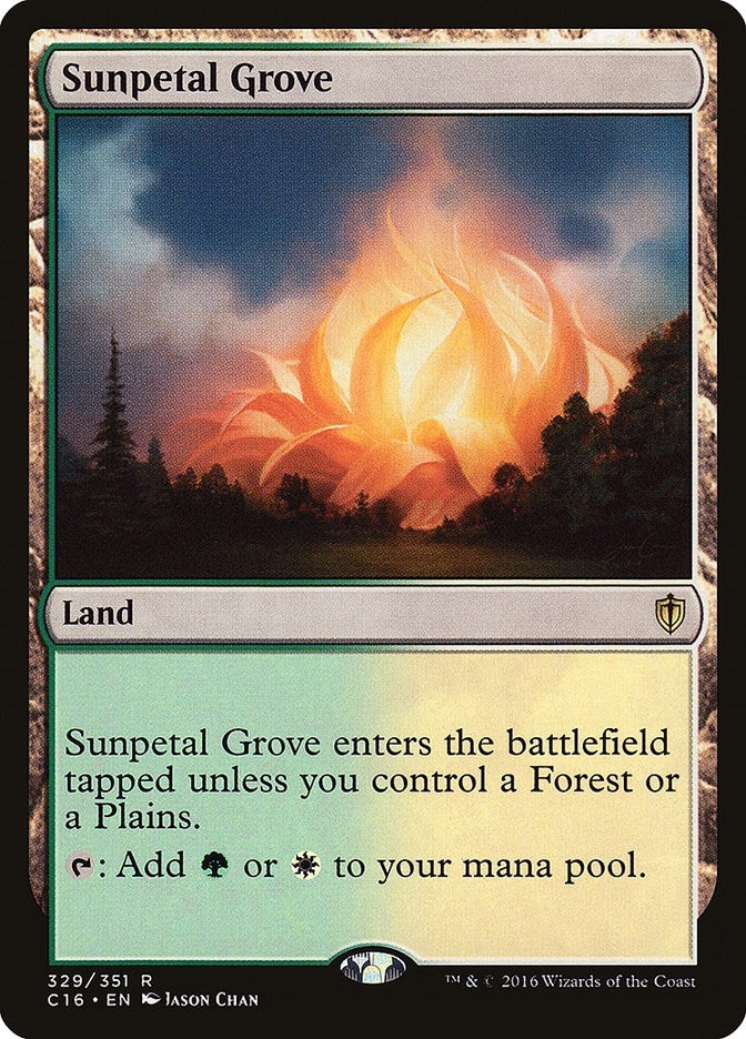 Sunpetal Grove (329) [C16] - MTG Single