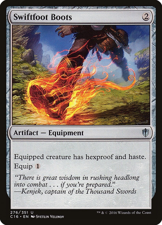 Swiftfoot Boots (276) [C16] - MTG Single