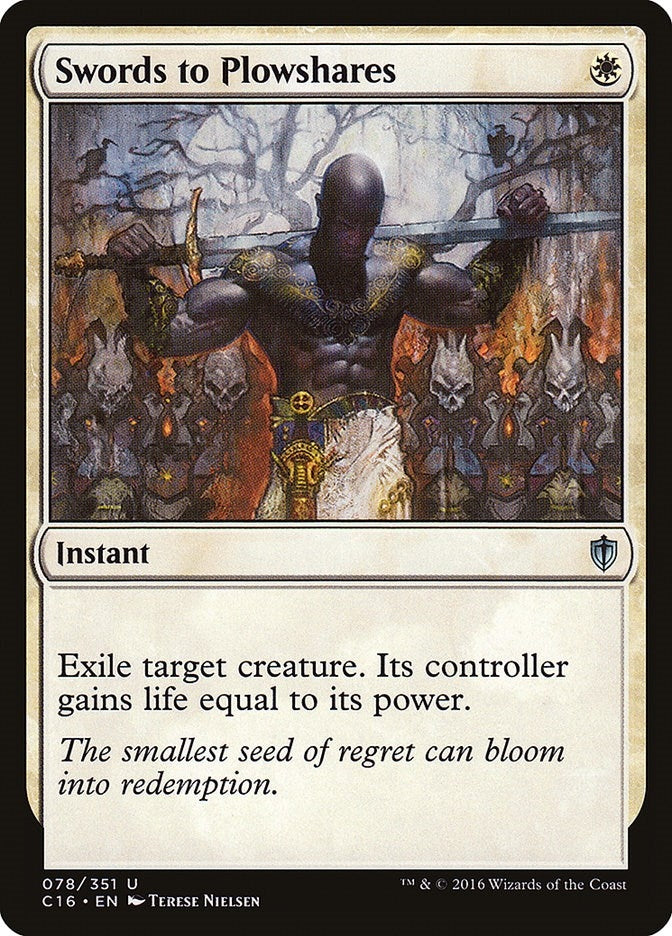Swords to Plowshares (78) [C16] - MTG Single