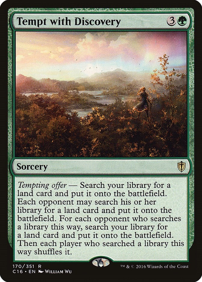 Tempt with Discovery (170) [C16] - MTG Single