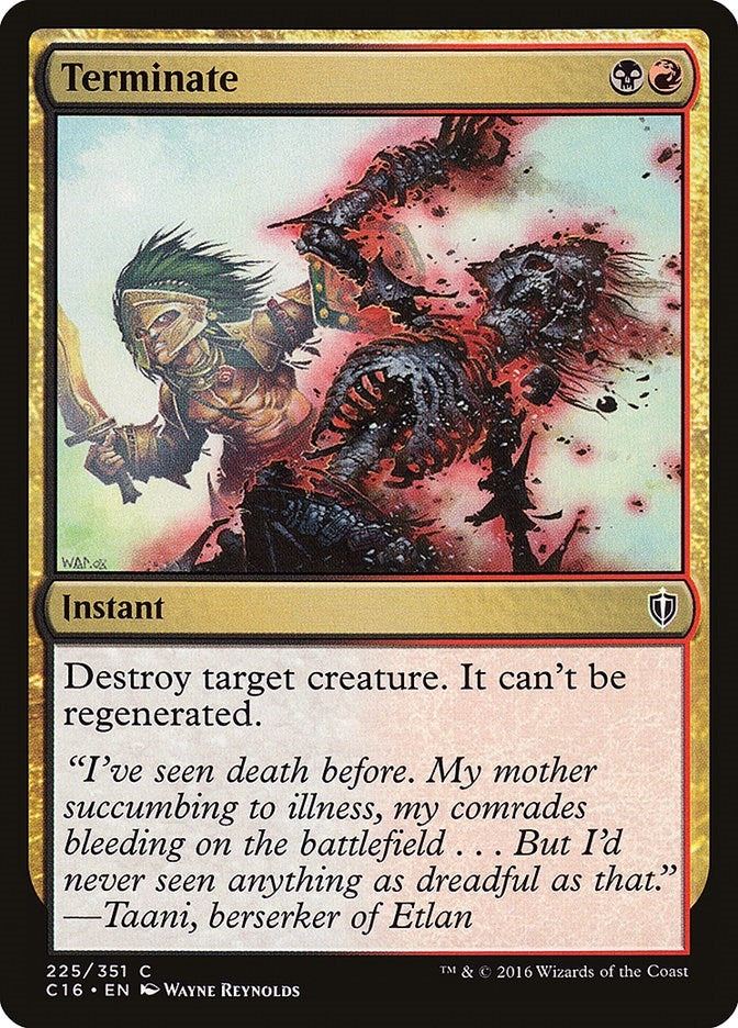 Terminate (225) [C16] - MTG Single