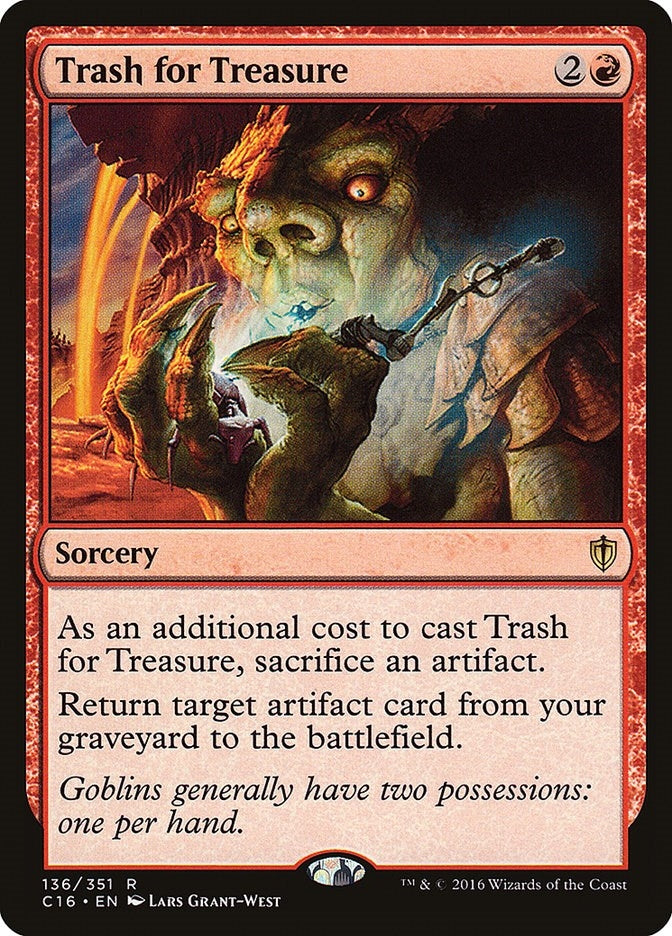 Trash for Treasure (136) [C16] - MTG Single