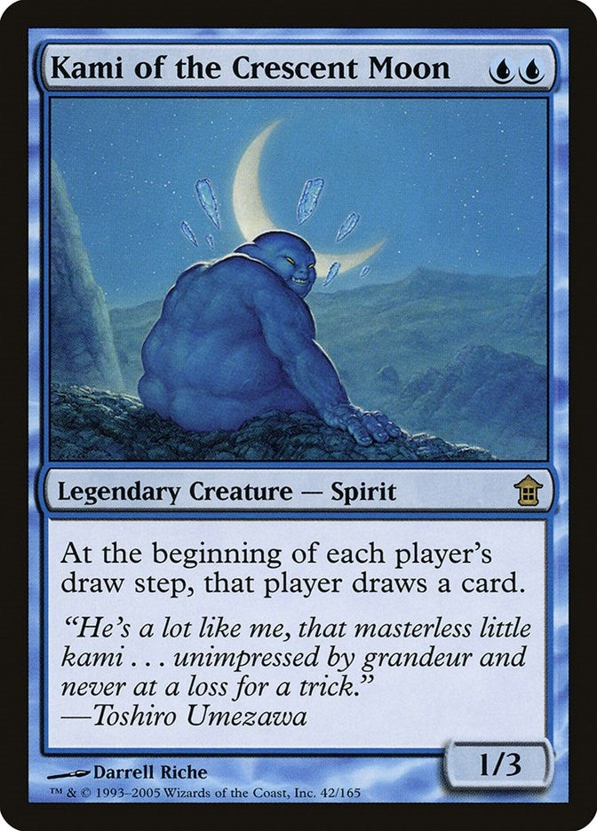 Kami of the Crescent Moon (42) [SOK] - MTG Single