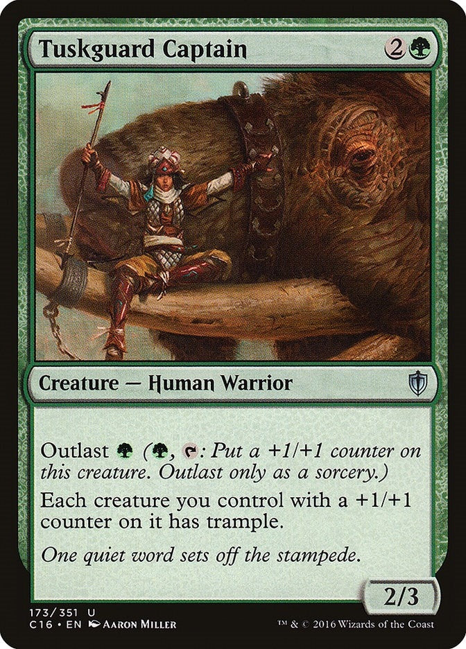 Tuskguard Captain (173) [C16] - MTG Single