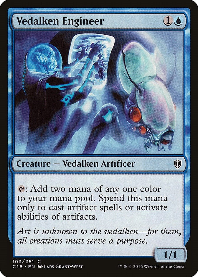 Vedalken Engineer (103) [C16] - MTG Single