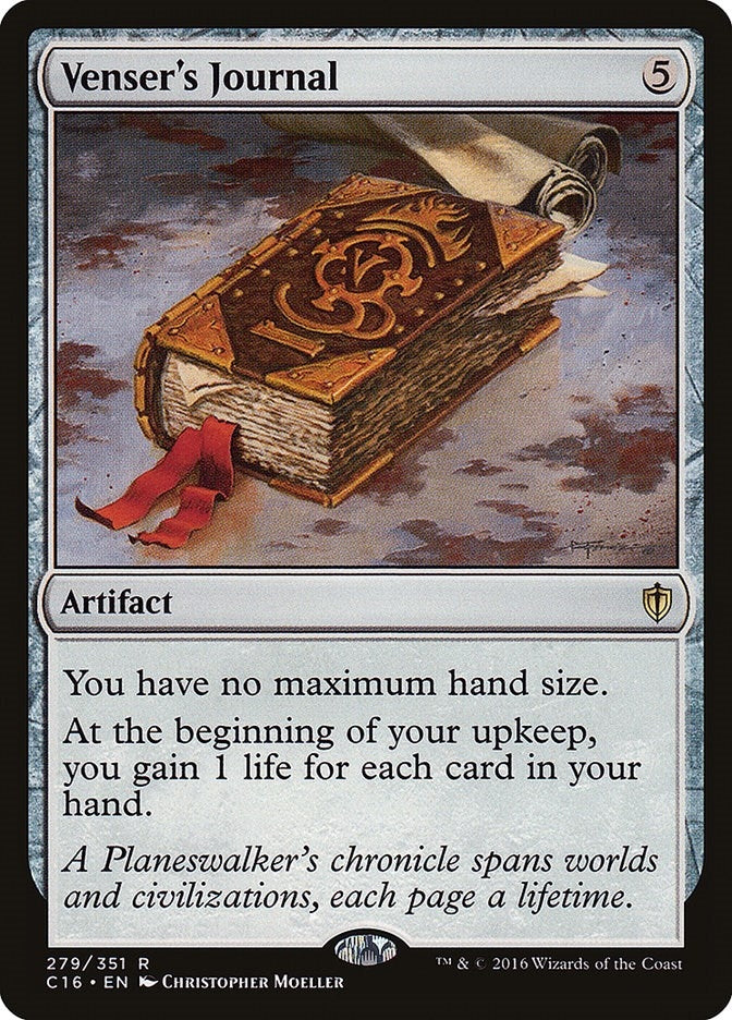 Venser’s Journal (279) [C16] - MTG Single