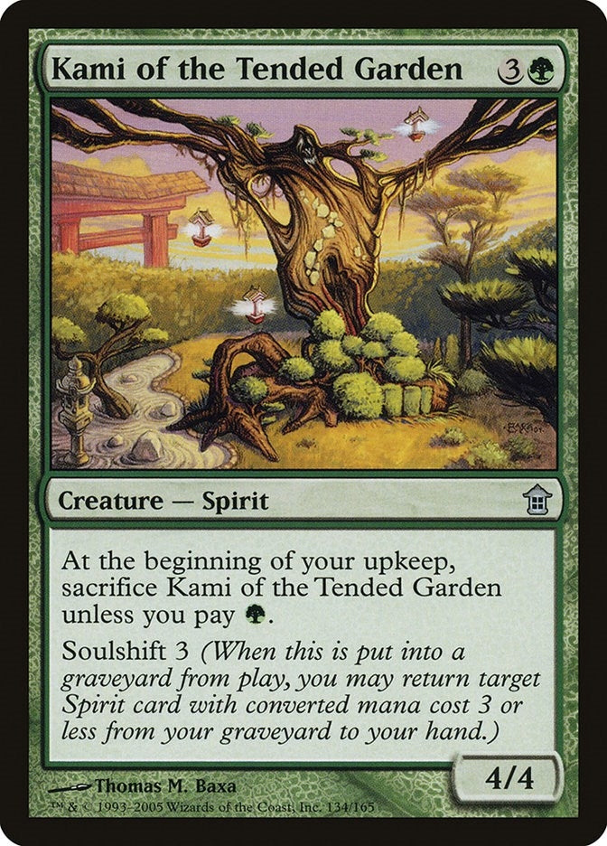 Kami of the Tended Garden (134) [SOK] - MTG Single