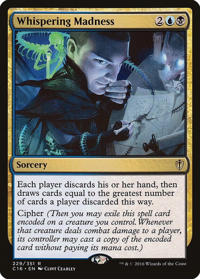 Whispering Madness (229) [C16] - MTG Single