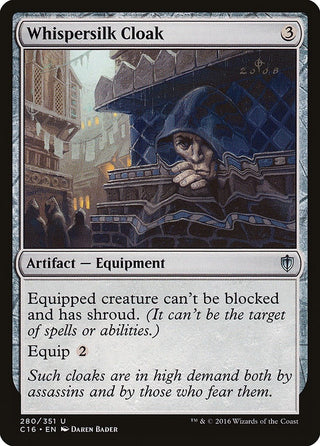 Whispersilk Cloak (280) [C16] - MTG Single