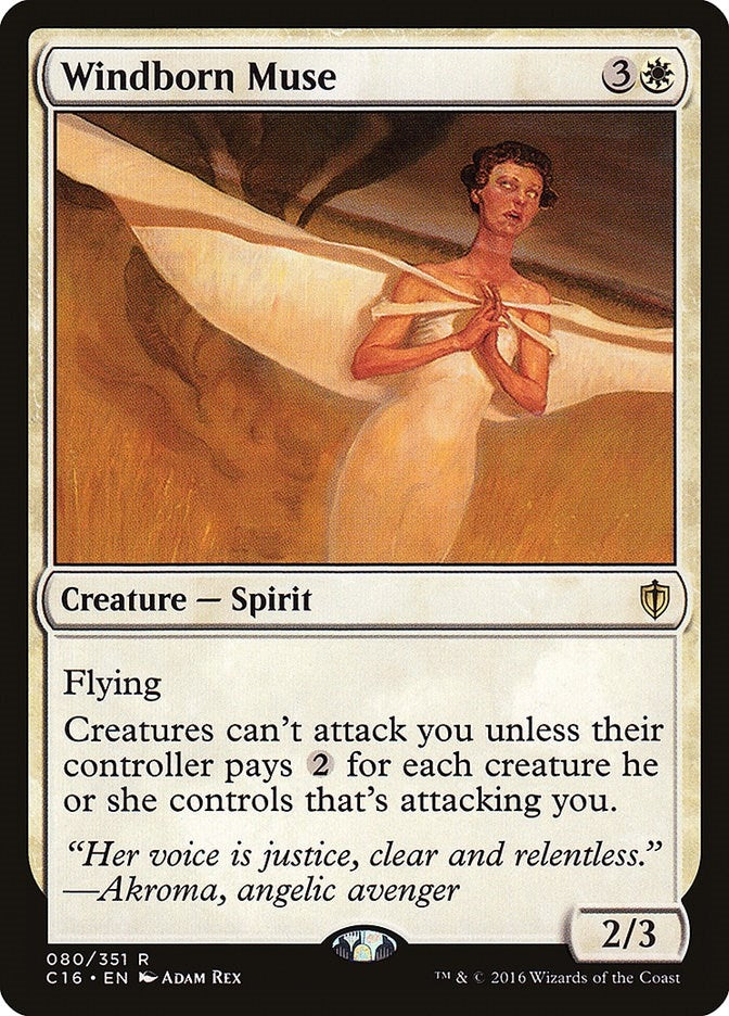 Windborn Muse (80) [C16] - MTG Single