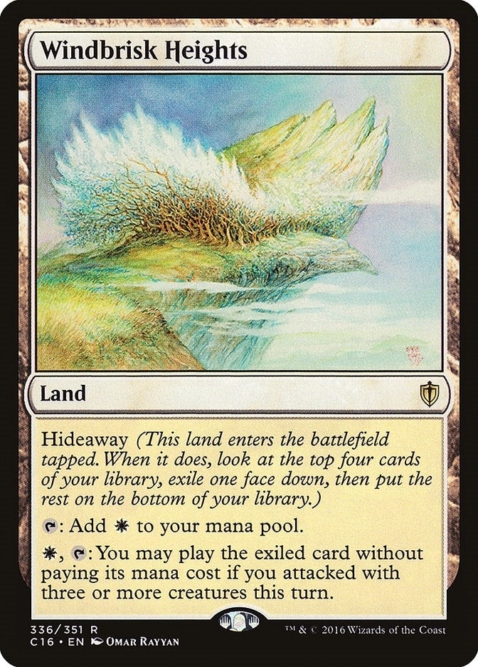 Windbrisk Heights (336) [C16] - MTG Single