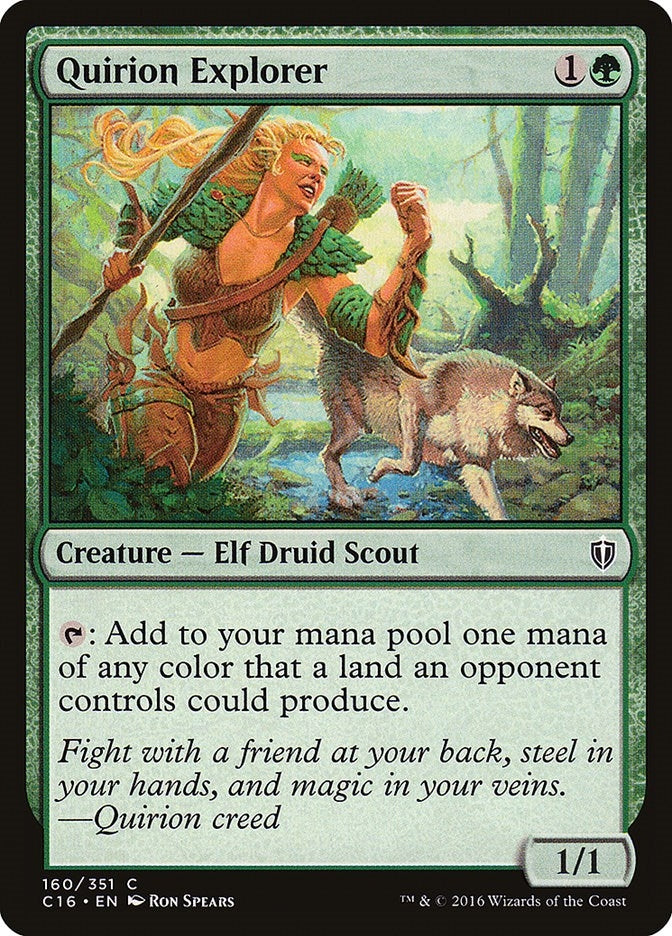 Quirion Explorer (160) [C16] - MTG Single
