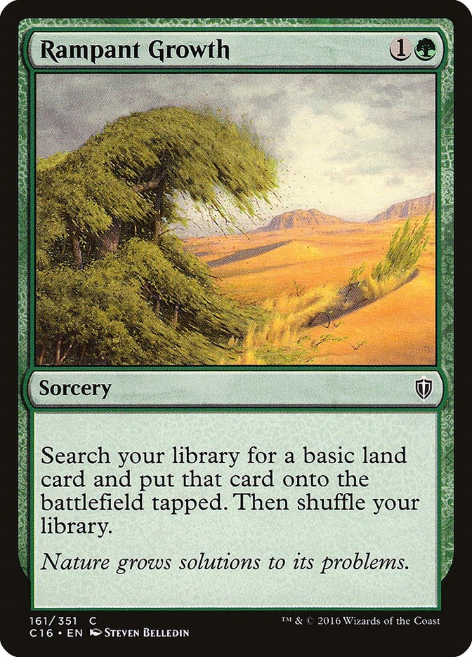 Rampant Growth (161) [C16] - MTG Single
