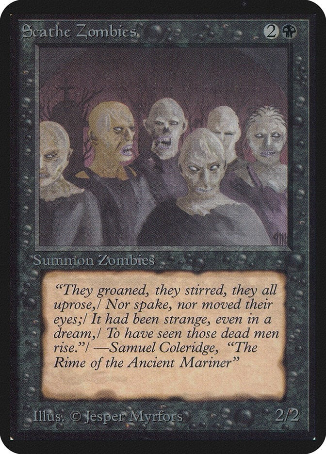 Scathe Zombies [LEA] - MTG Single