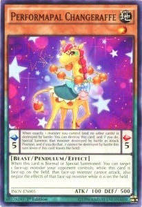 Performapal Changeraffe (5) (INOV) - YuGiOh Single
