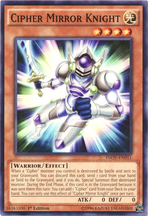 Cipher Mirror Knight (11) (INOV) - YuGiOh Single