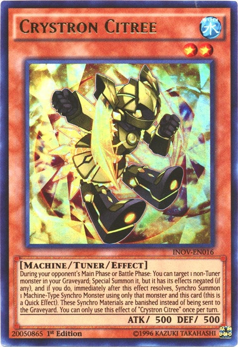 Crystron Citree (16) (INOV) - YuGiOh Single