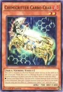 Chemicritter Carbo Crab (24) (INOV) - YuGiOh Single