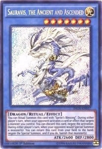 Sauravis the Ancient and Ascended (37) (INOV) - YuGiOh Single