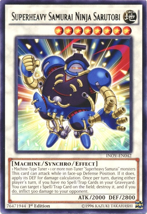Superheavy Samurai Ninja Sarutobi (42) (INOV) - YuGiOh Single