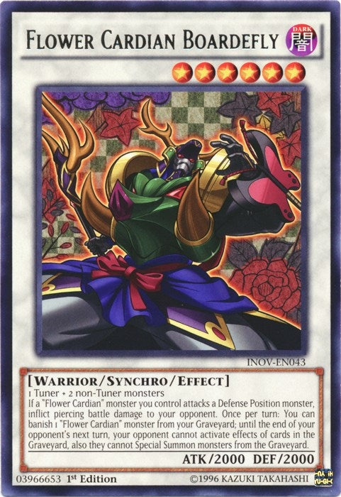Flower Cardian Boardefly (43) (INOV) - YuGiOh Single