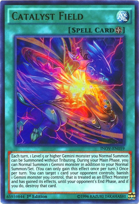 Catalyst Field (59) (INOV) - YuGiOh Single