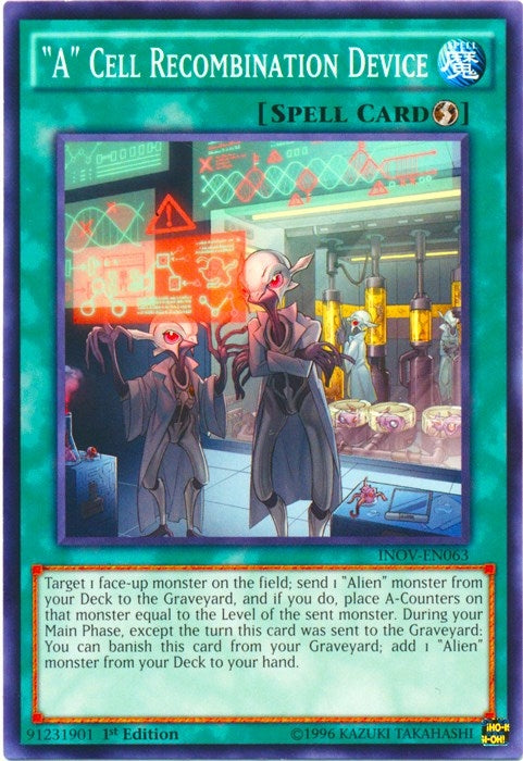 ’A’ Cell Recombination Device (63) (INOV) - YuGiOh Single