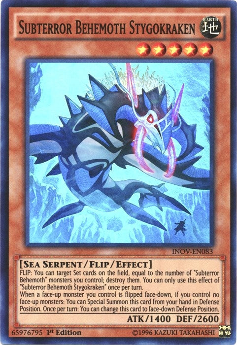 Subterror Behemoth Stygokraken (83) (INOV) - YuGiOh Single