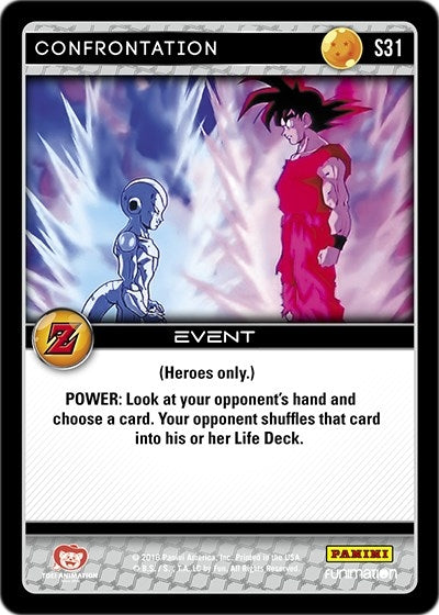 Confrontation (31) [AWA] - Dragon Ball Z TCG Single