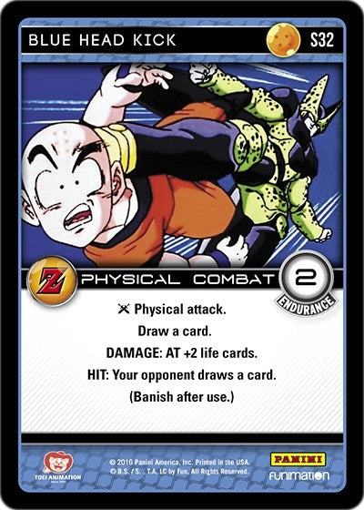 Blue Head Kick (32) [AWA] - Dragon Ball Z TCG Single
