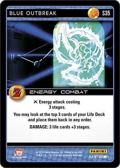 Blue Outbreak (35) [AWA] - Dragon Ball Z TCG Single