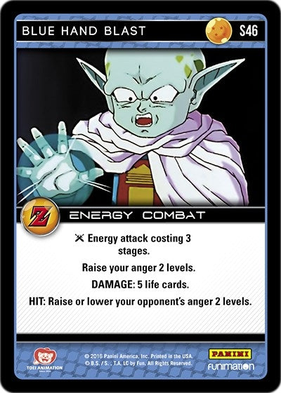Blue Hand Blast (46) [AWA] - Dragon Ball Z TCG Single