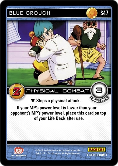 Blue Crouch (47) [AWA] - Dragon Ball Z TCG Single