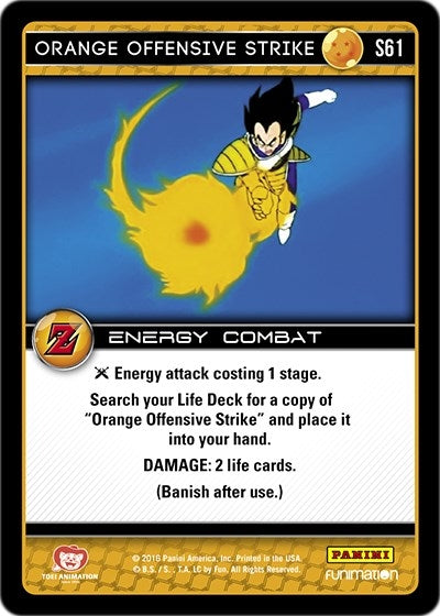 Orange Offensive Strike (61) [AWA] - Dragon Ball Z TCG Single
