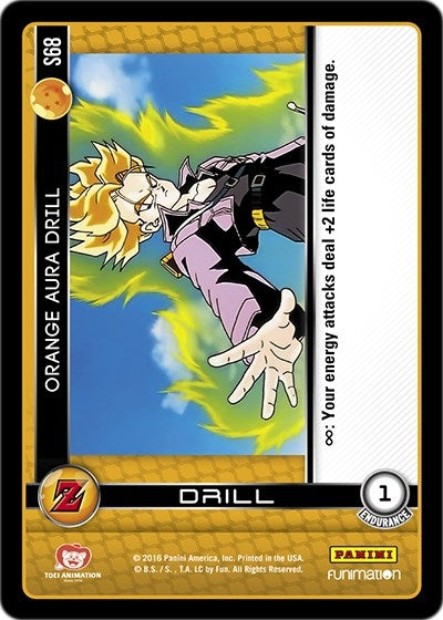 Orange Aura Drill (68) [AWA] - Dragon Ball Z TCG Single