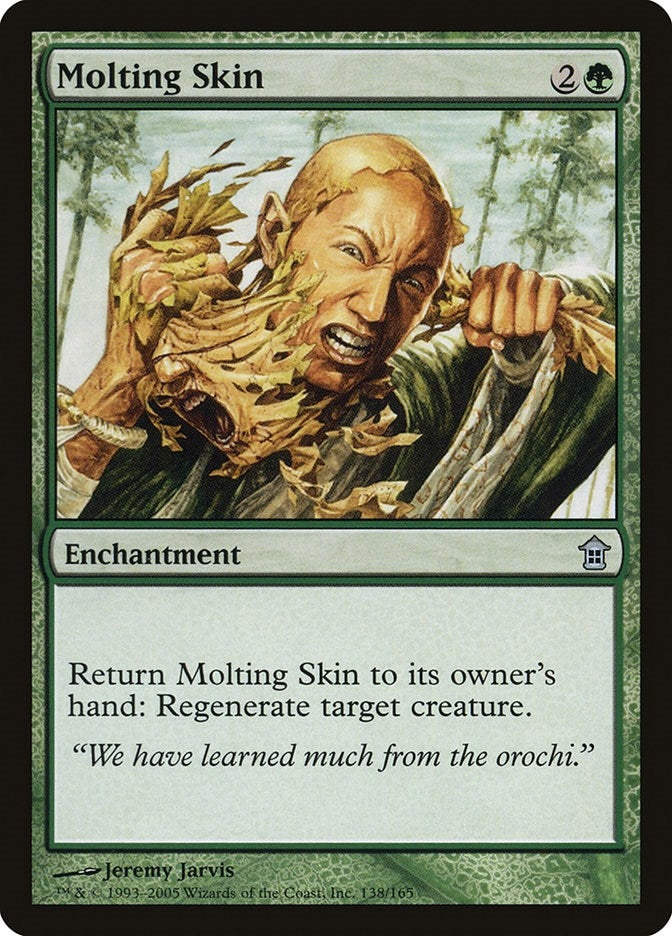 Molting Skin (138) [SOK] - MTG Single