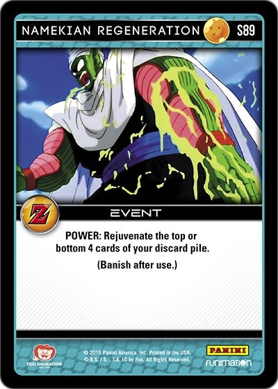 Namekian Regeneration (89) [AWA] - Dragon Ball Z TCG Single