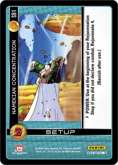 Namekian Concentration (91) [AWA] - Dragon Ball Z TCG Single